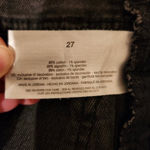 Sam Edelman High Rise Slim Straight Jeans with Side Seam Embroidery - Picture 6 of 14